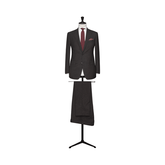 MTM Jakkesæt Loro Piana High Twisted 100% uld (TVR005 koksgrå) - Connoisseur - cph.dk