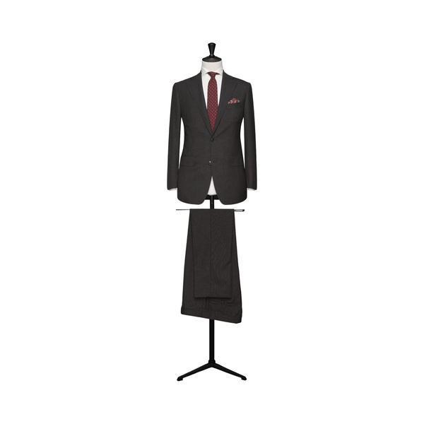 MTM Jakkesæt Loro Piana High Twisted 100% uld (TVR005 koksgrå) - Connoisseur - cph.dk