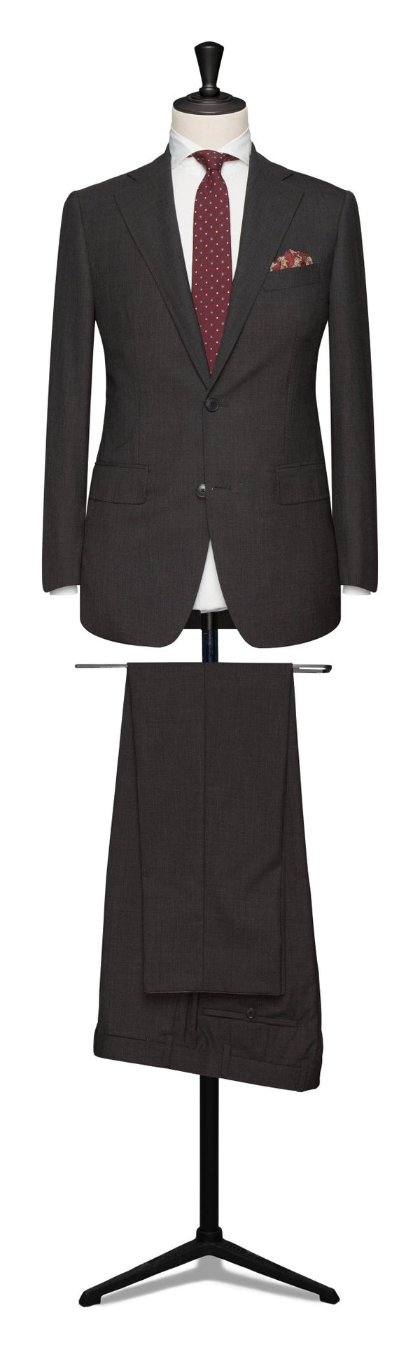 MTM Jakkesæt Loro Piana High Twisted 100% uld (TVR005 koksgrå) - Connoisseur - cph.dk